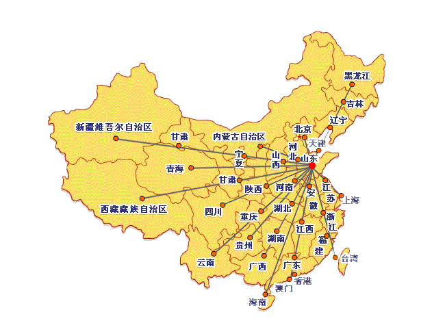 濰坊海瑞豪膨潤土有限公司銷售網(wǎng)絡